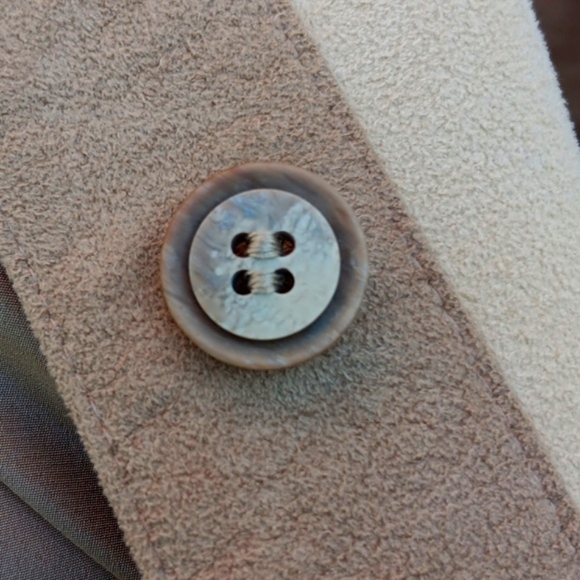 OUT ON A LIMB LADIES HAND DESIGNED FAUX SUEDE LUXURY JACKET/COAT (USA) - Picture 12 of 17